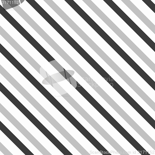 Image of Monochrome pattern with thick gray and black diagonal lines