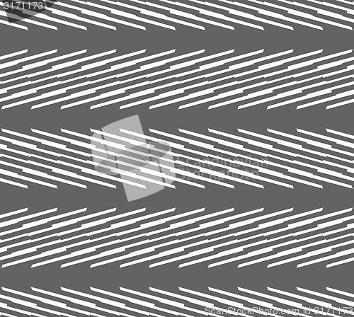 Image of Monochrome pattern with light gray diagonal blade shapes