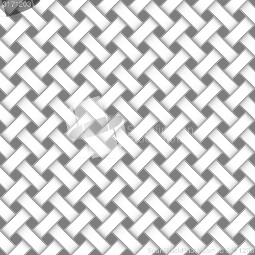 Image of Geometrical pattern with  gradient lattice on dark gray