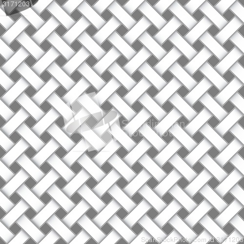 Image of Geometrical pattern with  gradient lattice on dark gray