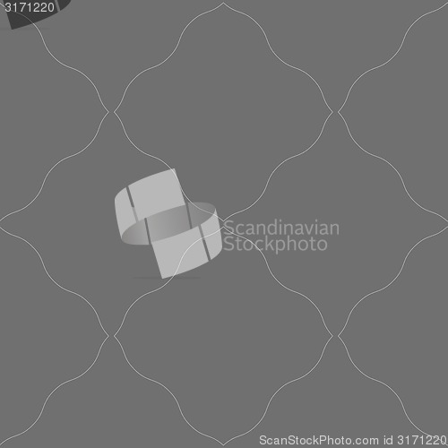 Image of Monochrome pattern with gray wavy net