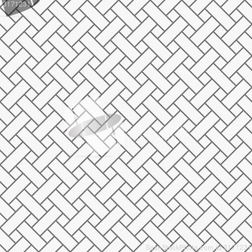 Image of Monochrome pattern with gray simple lattice