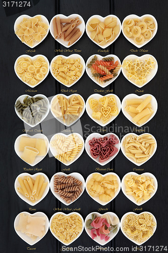 Image of Italian Pasta with Titles