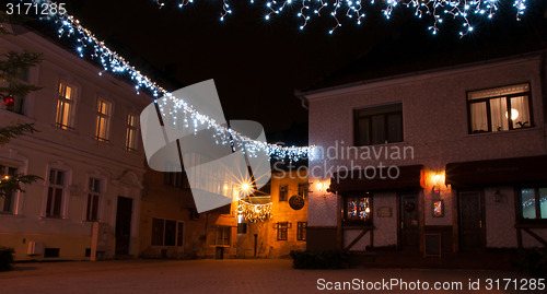 Image of Winter Night in Brasov