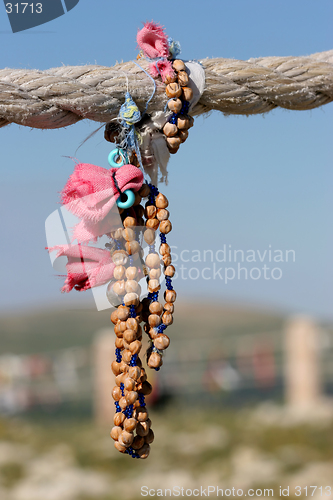 Image of native american offering