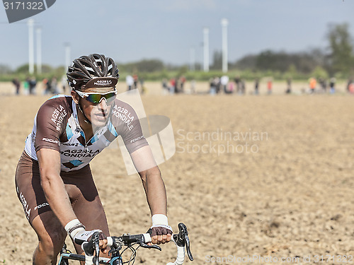 Image of Damien Gaudin- Paris Roubaix 2014