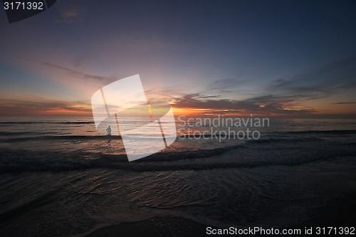 Image of Stunning Ocean Sunset