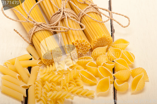 Image of bunch of Italian pasta type