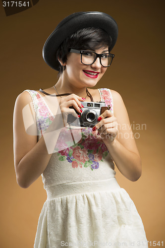 Image of Vintage girl 