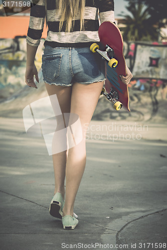 Image of Skater Girl