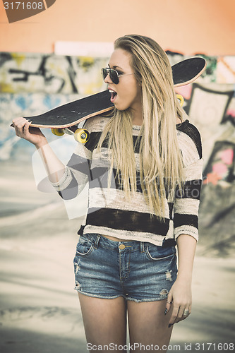 Image of Skater Girl