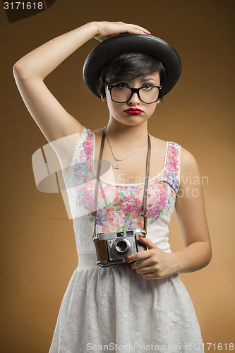 Image of Vintage girl 