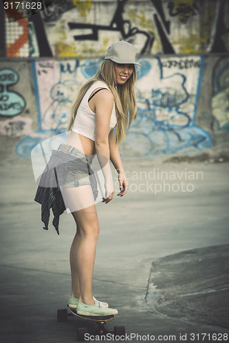 Image of Skater Girl