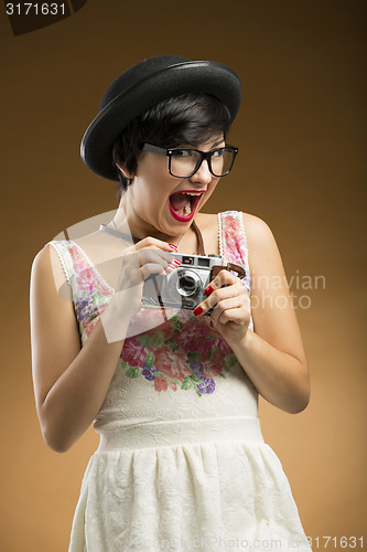 Image of Vintage girl 