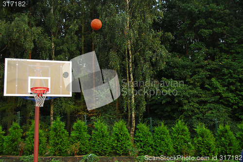 Image of basketball table
