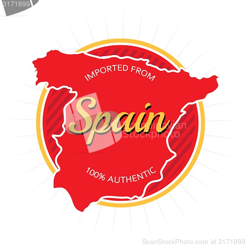 Image of Imported from Spain Label