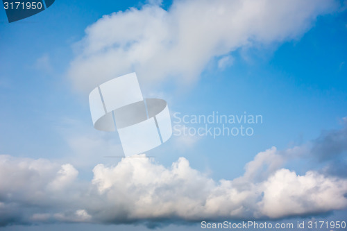 Image of blue sky