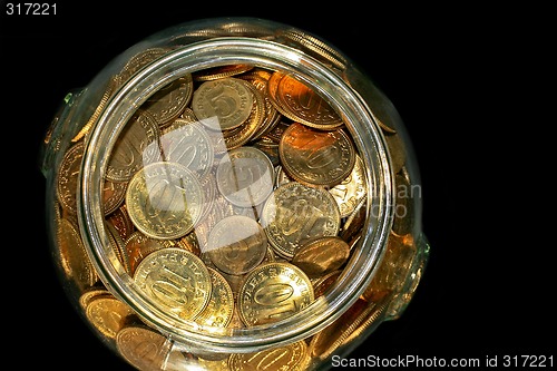 Image of Money in jar