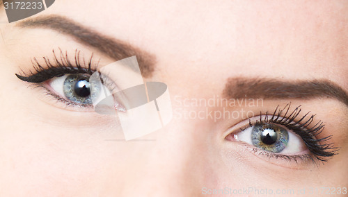 Image of woman eyes