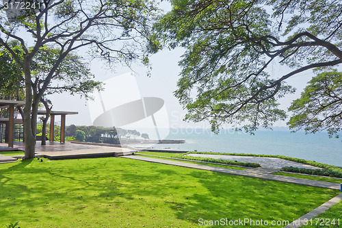 Image of blue sea
