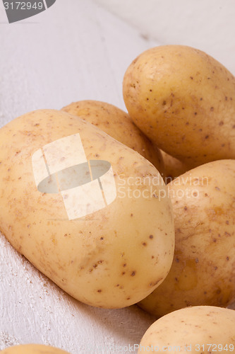 Image of Farm fresh washed whole potatoes