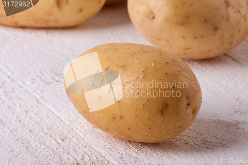 Image of Farm fresh washed whole potatoes