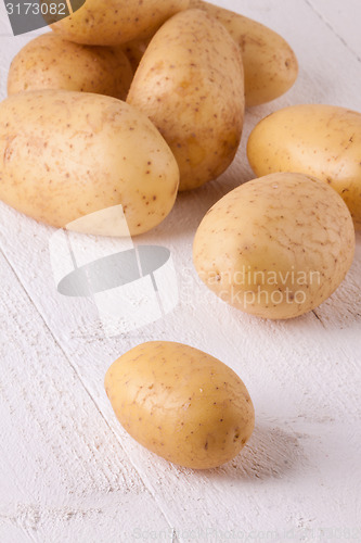 Image of Farm fresh washed whole potatoes