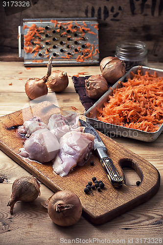 Image of raw fillet of chicken meat