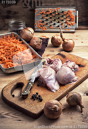 Image of raw fillet of chicken meat