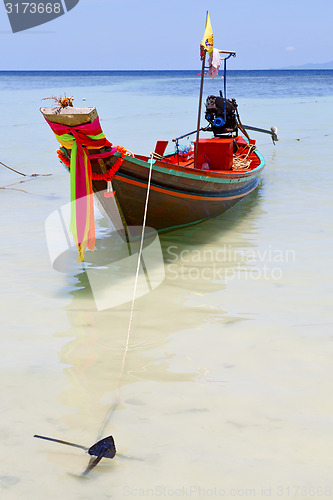 Image of thailand  anchor   kho tao bay asia isle  