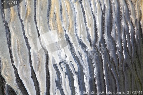 Image of sand in the   thailand kho tao bay of south china sea