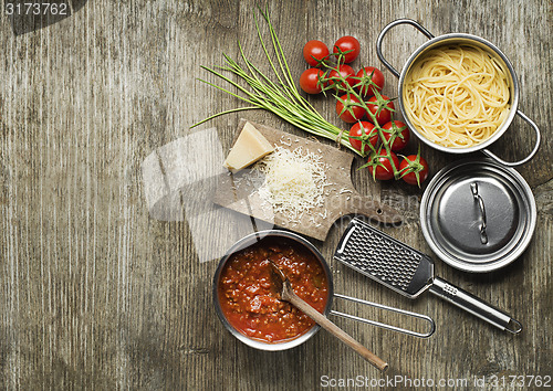 Image of Spaghetti with bolognese sauce