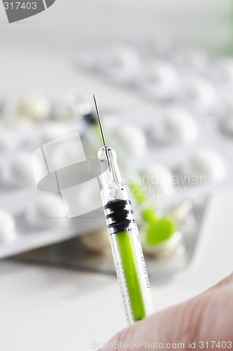 Image of Injections and pills