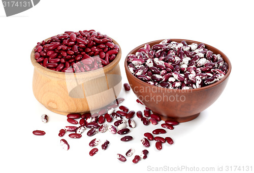 Image of Two bowls with beans