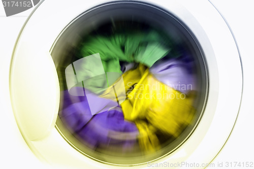 Image of Clothes in laundry