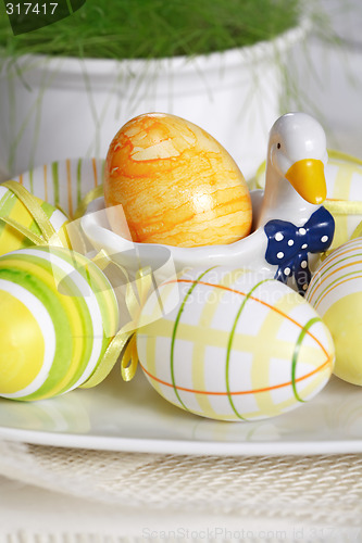 Image of Easter eggs