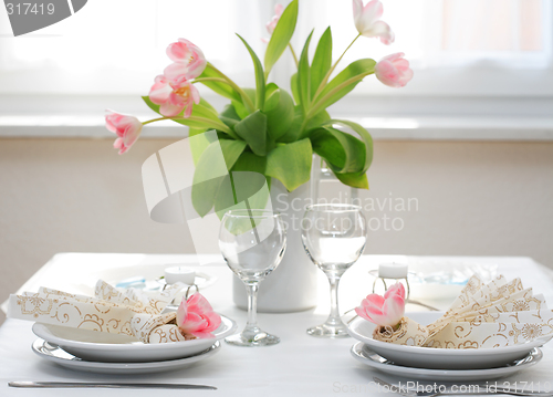 Image of Fine table setting