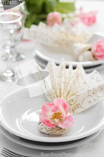 Image of Fine table setting