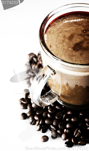 Image of Cup with coffee