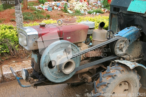 Image of Simple chinese tractor engine