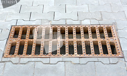 Image of Sewer grate.