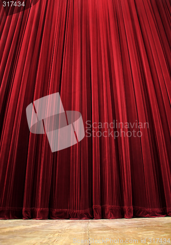 Image of theatre curtain