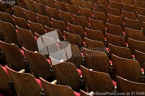 Image of chairs in theater