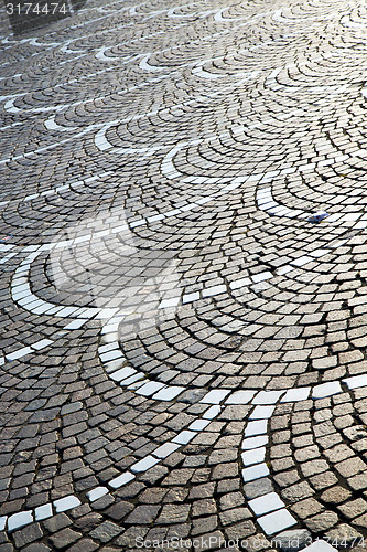 Image of in   castano primo  street lombardy italy   