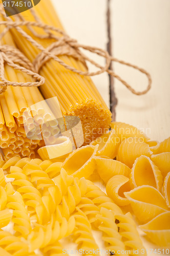 Image of bunch of Italian pasta type