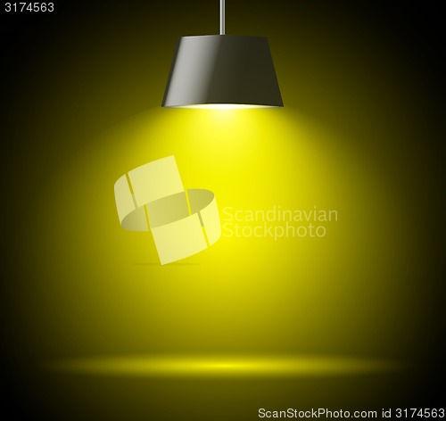 Image of Abstract background with spot light