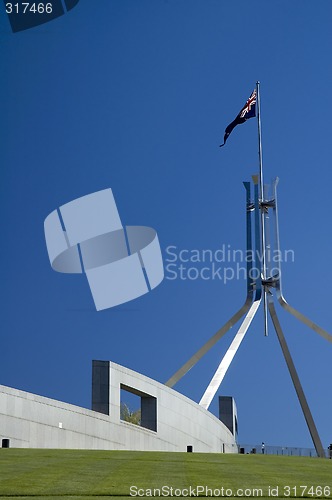 Image of CANBERRA PARLIAMENT HOUSE detail