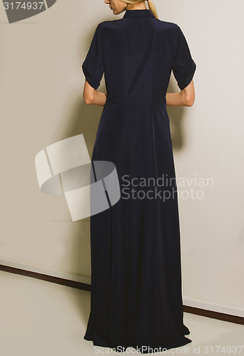Image of Fashion photo of woman. Girl posing. 