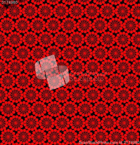 Image of wallpapers with abstract red cpatterns