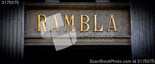 Image of La Rambla